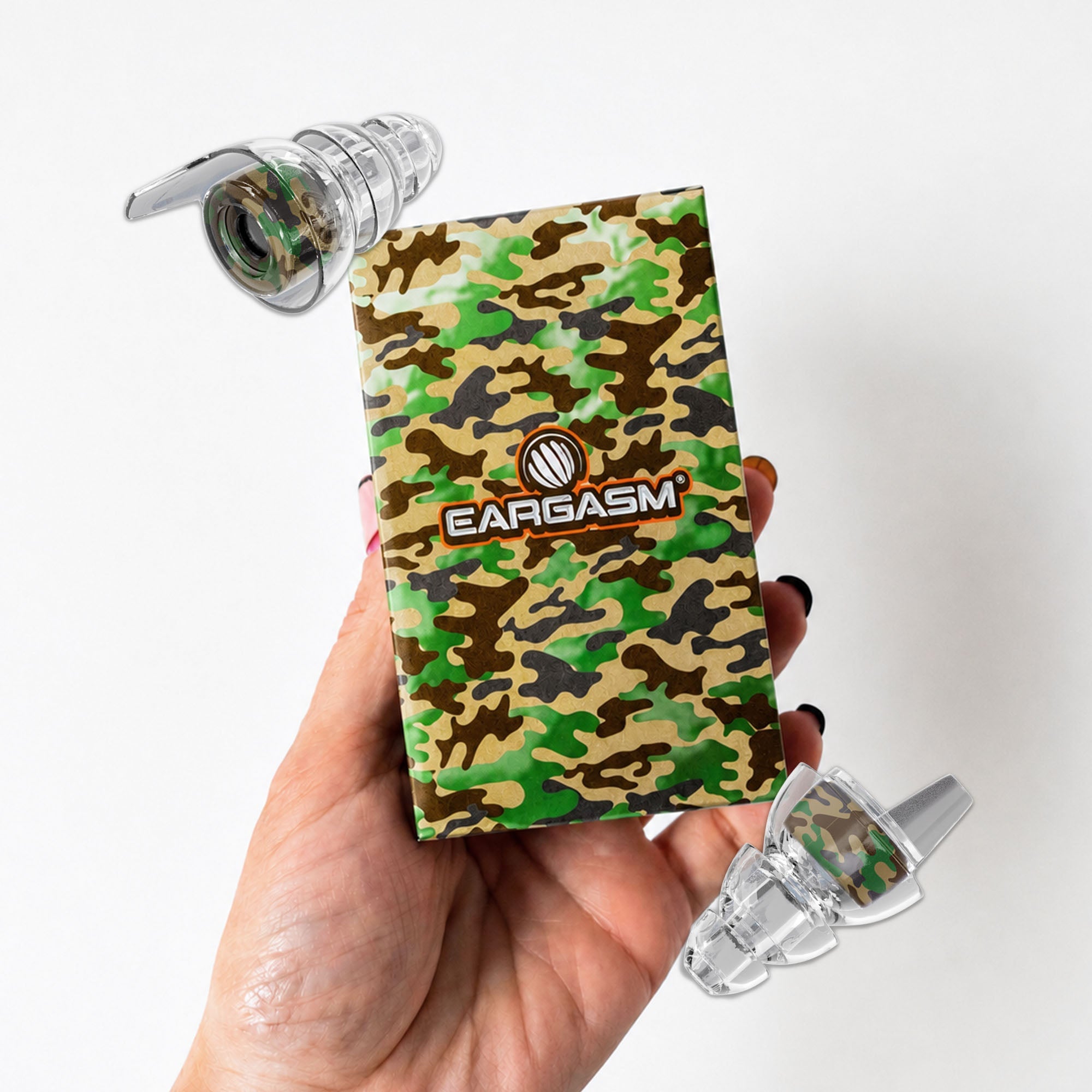 High Fidelity Earplugs Camofield