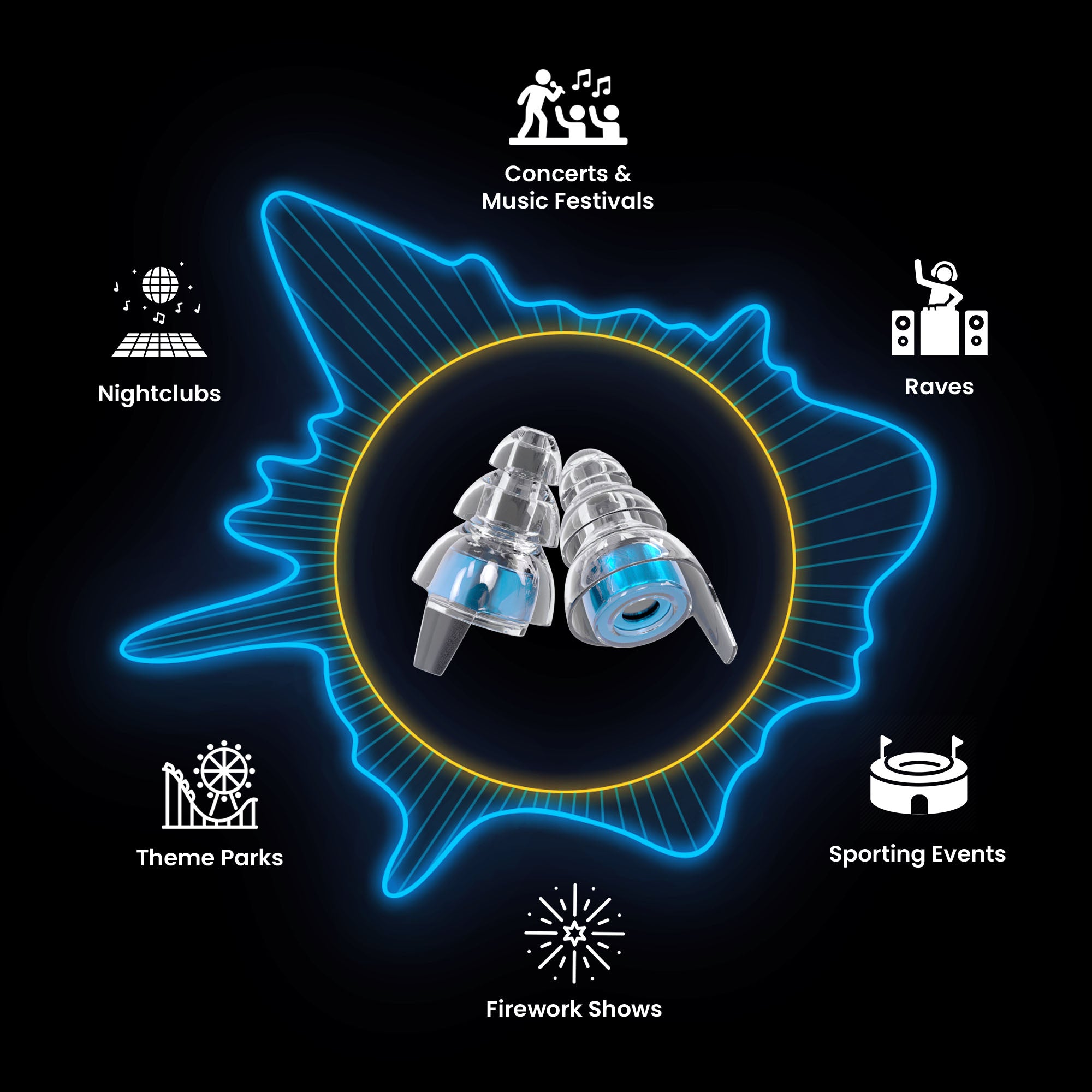 High Fidelity Earplugs