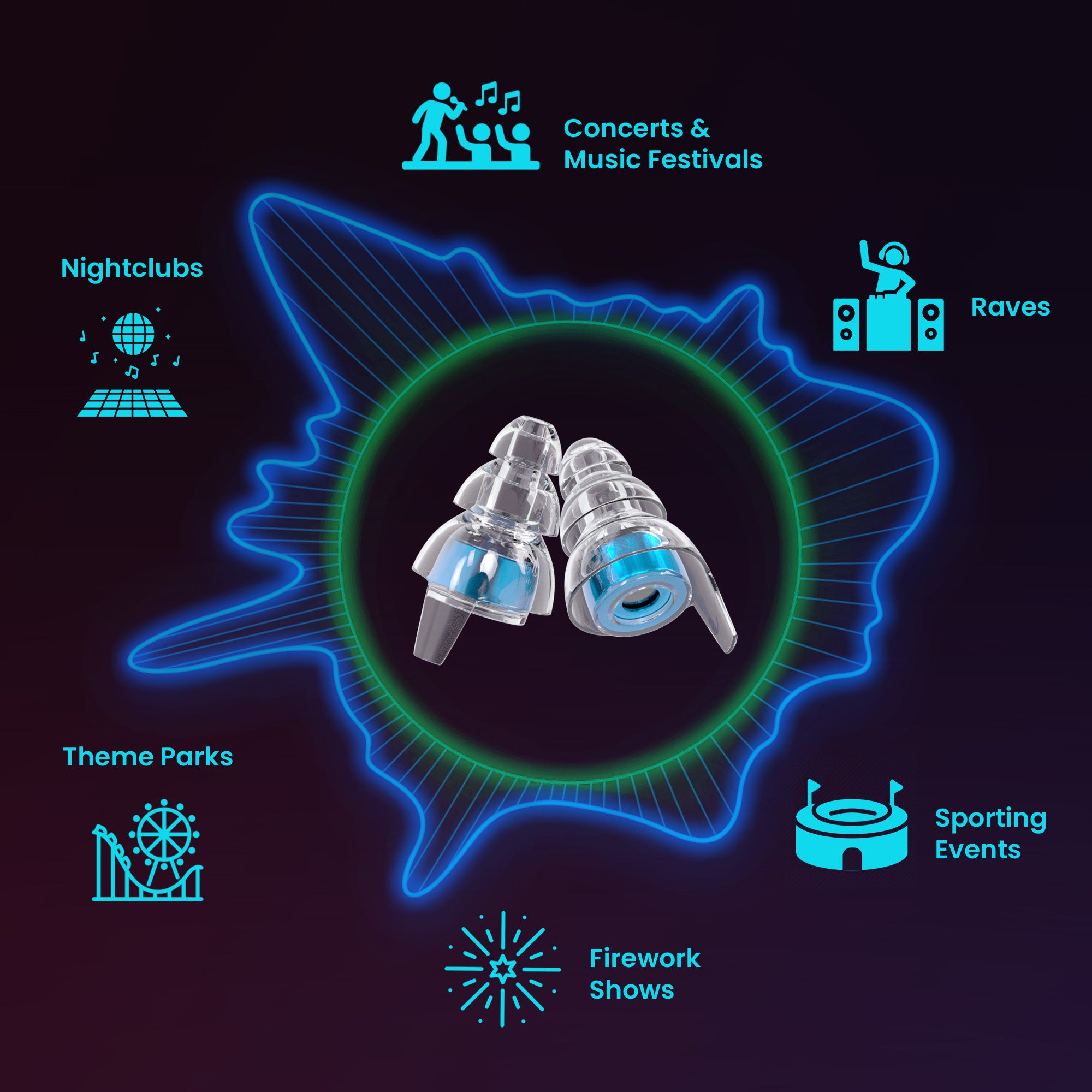 High Fidelity Earplugs