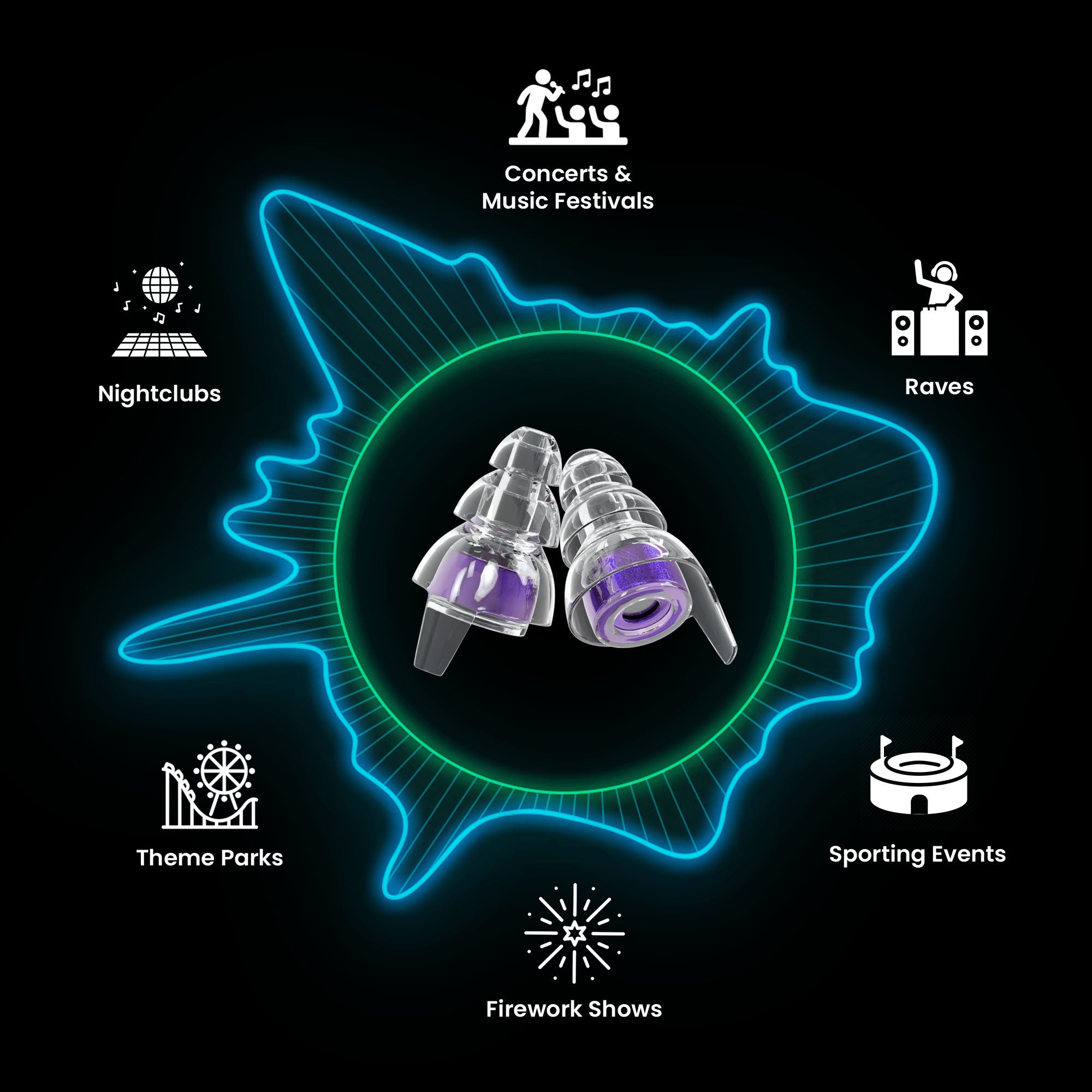 High Fidelity Earplugs