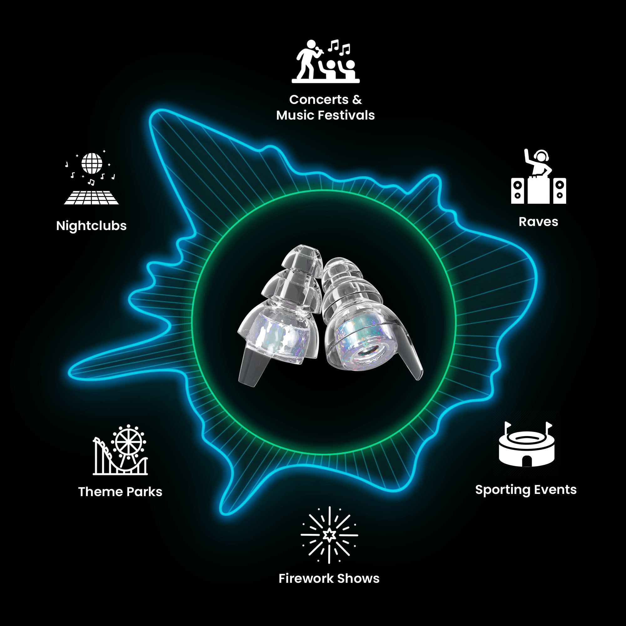 High Fidelity Earplugs