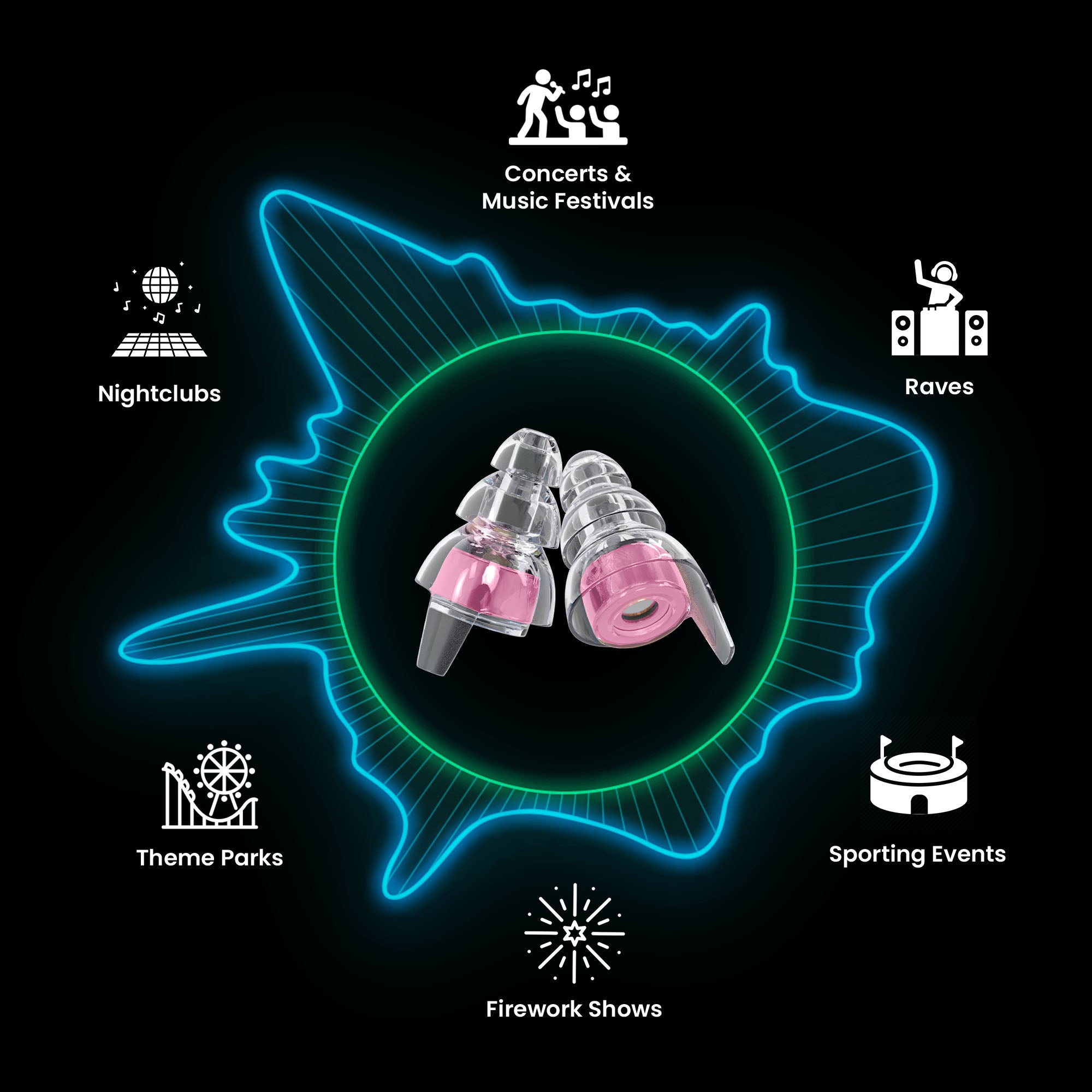 High Fidelity Earplugs