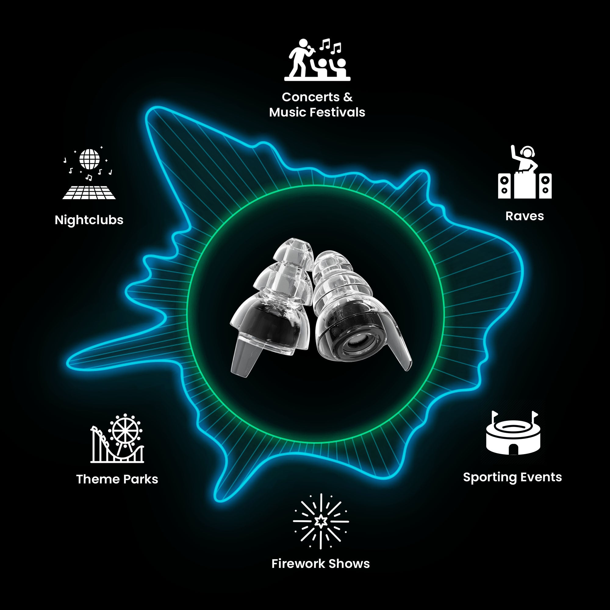 High Fidelity Earplugs