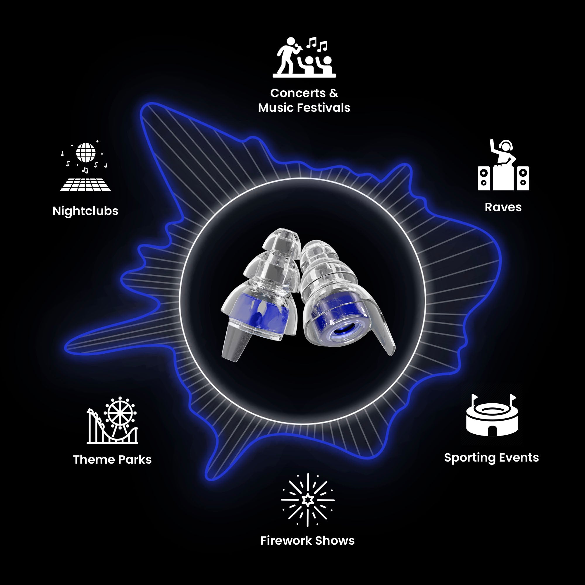 High Fidelity Earplugs