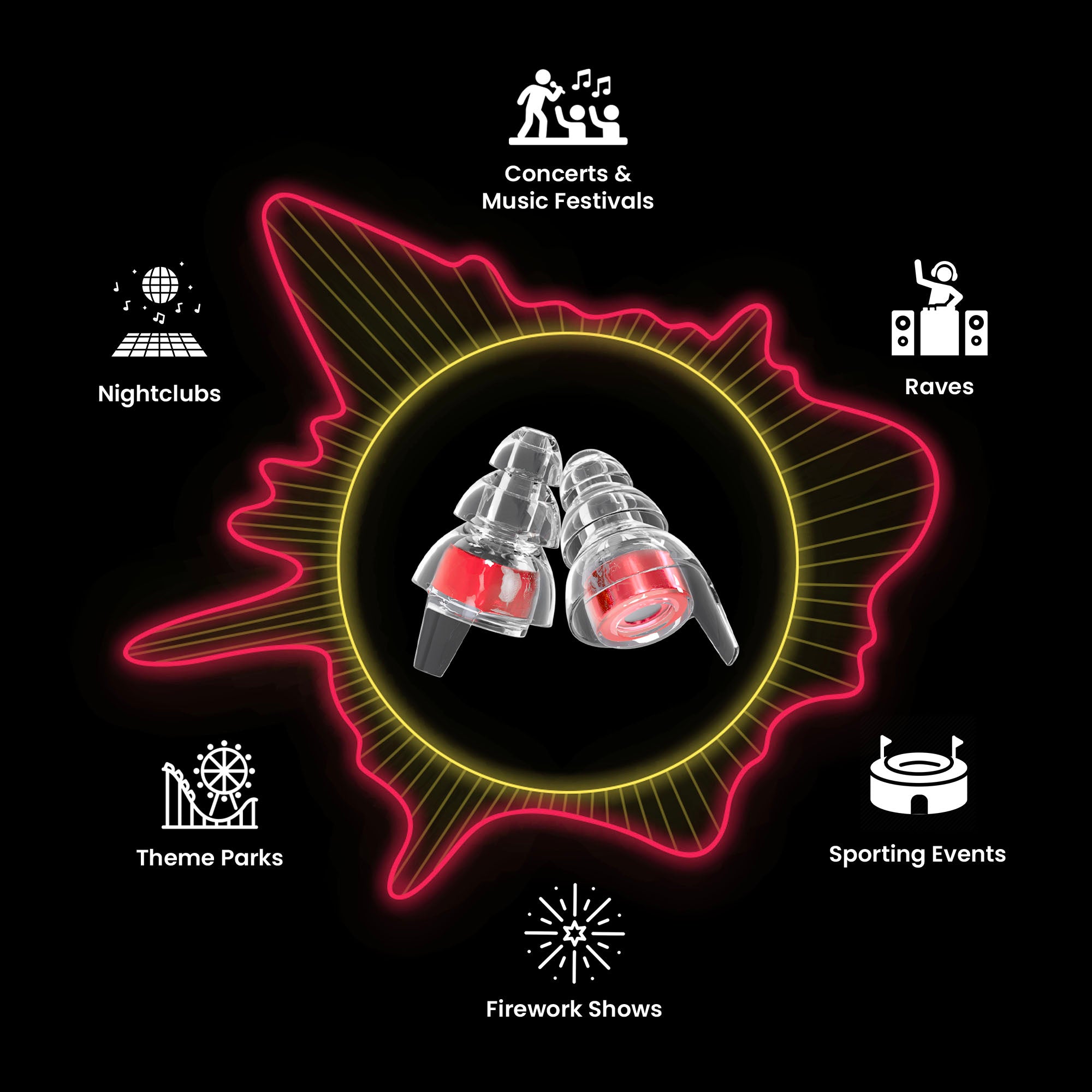 High Fidelity Earplugs