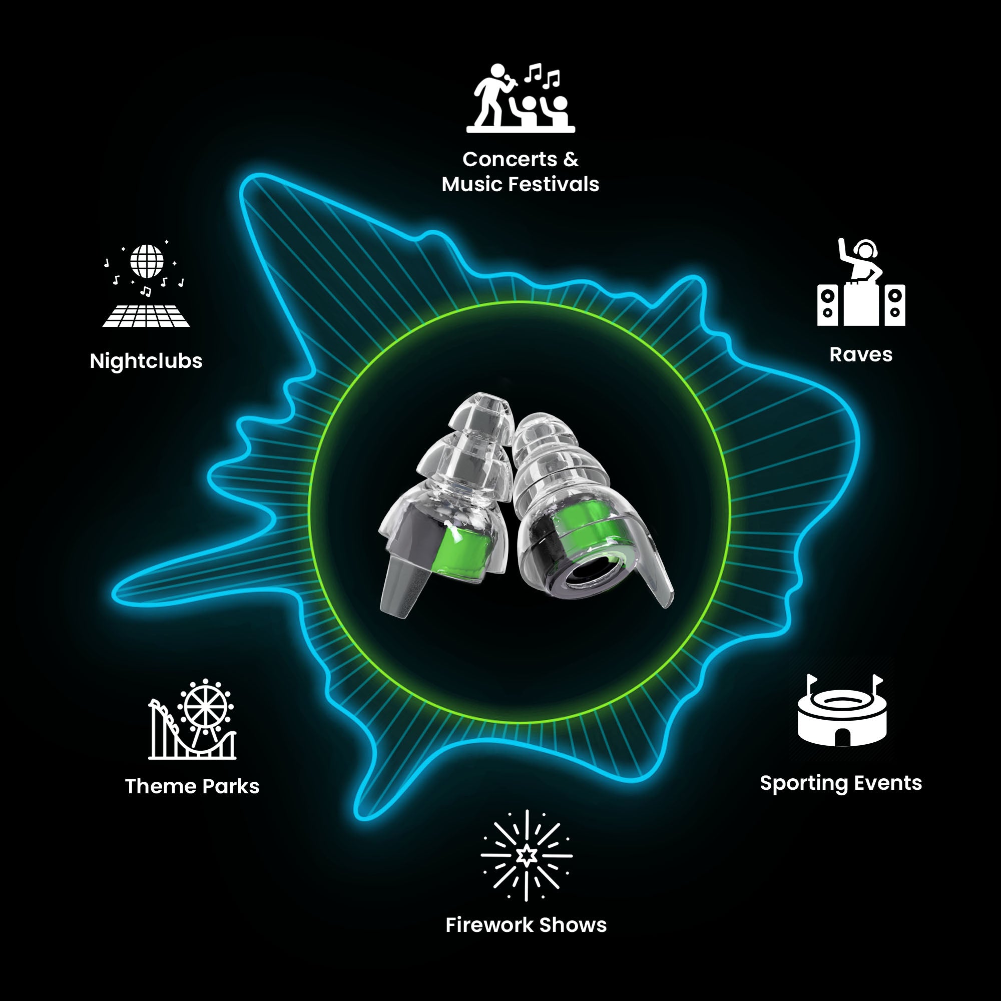 High Fidelity Earplugs