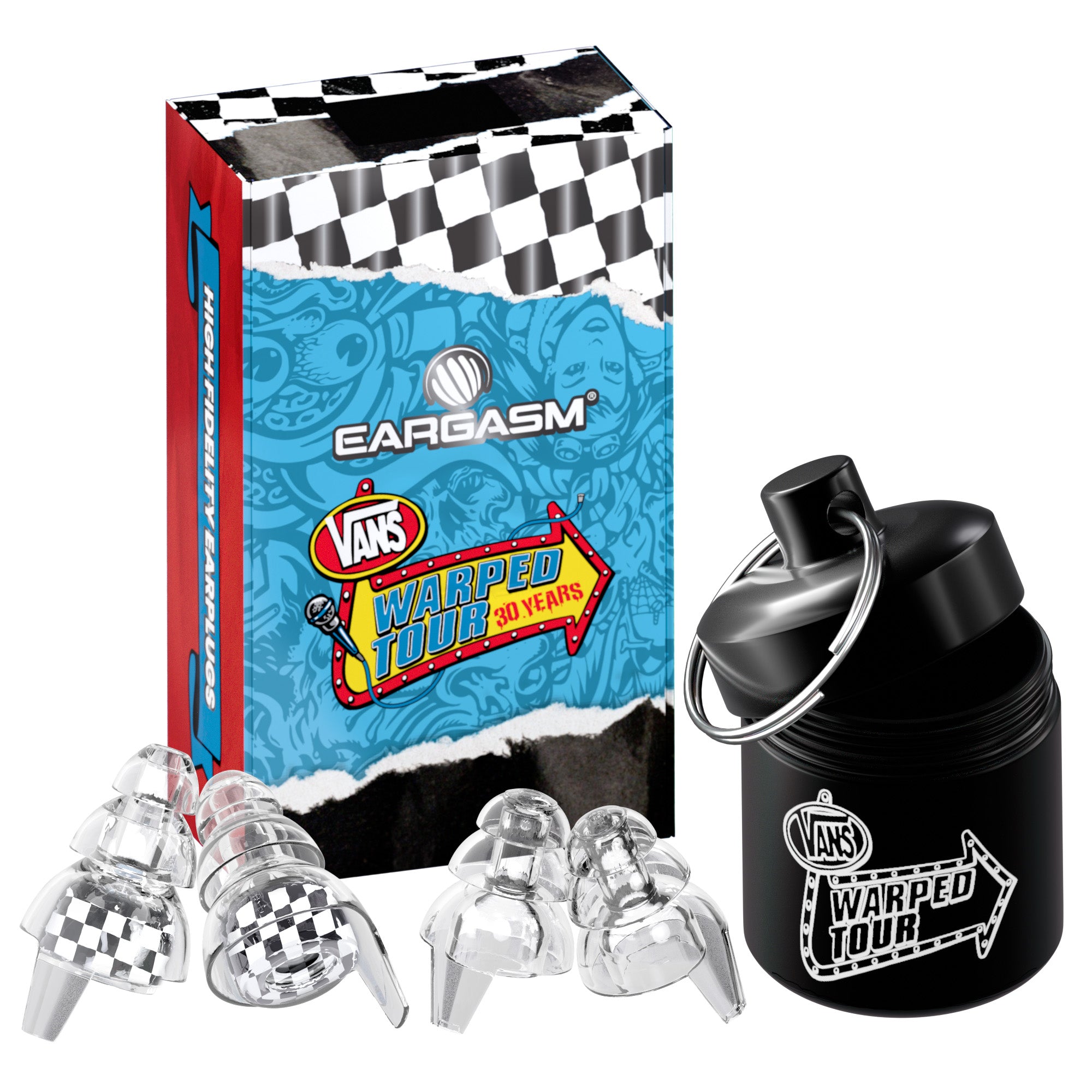 Warped Tour x Eargasm High Fidelity Earplugs