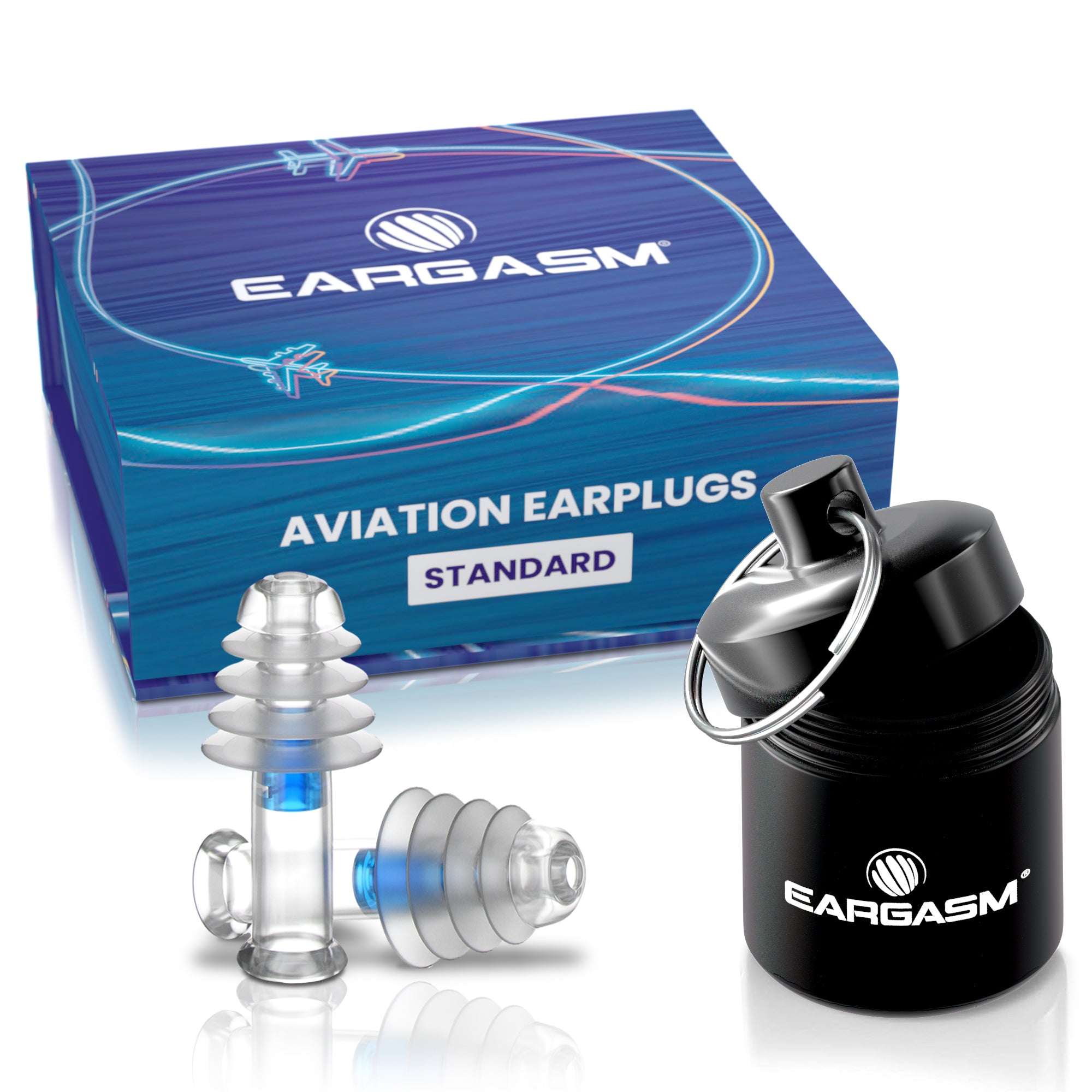 Aviation Earplugs — Reduce Earpain During Air Travel