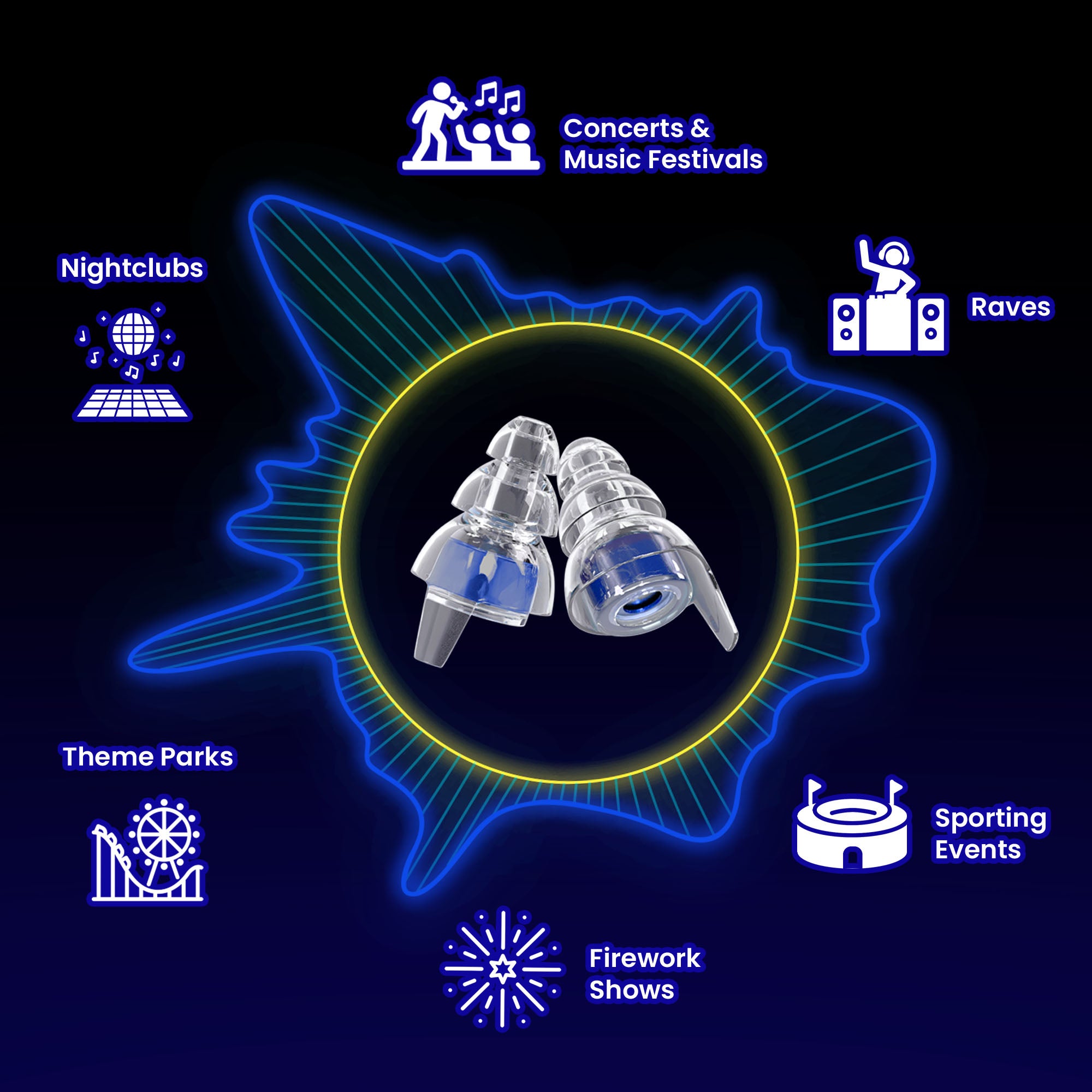 High Fidelity Earplugs