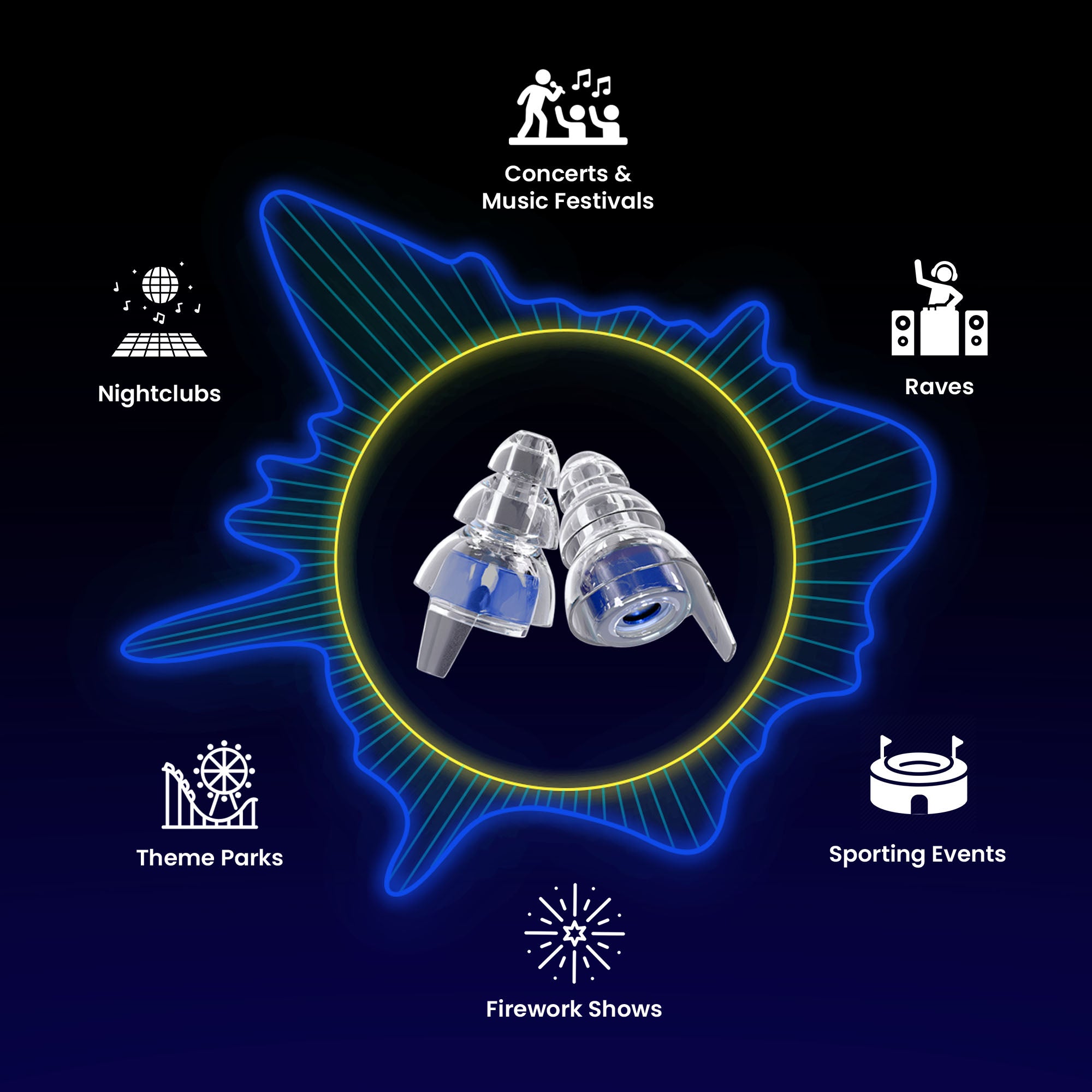 High Fidelity Earplugs