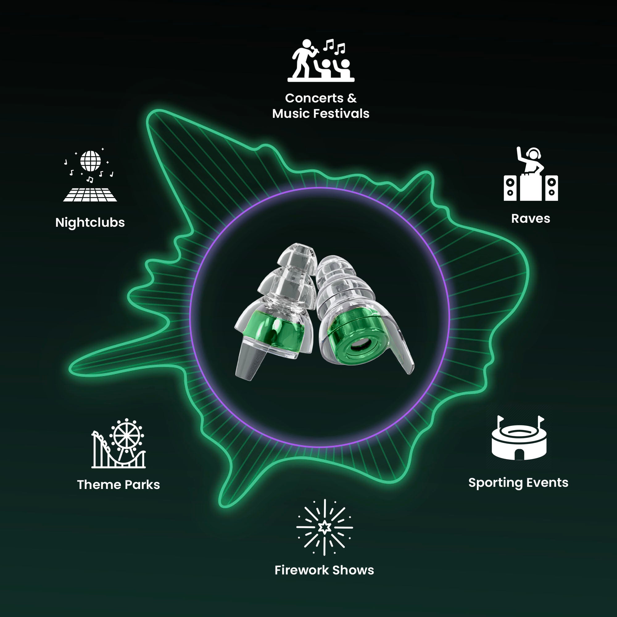 High Fidelity Earplugs