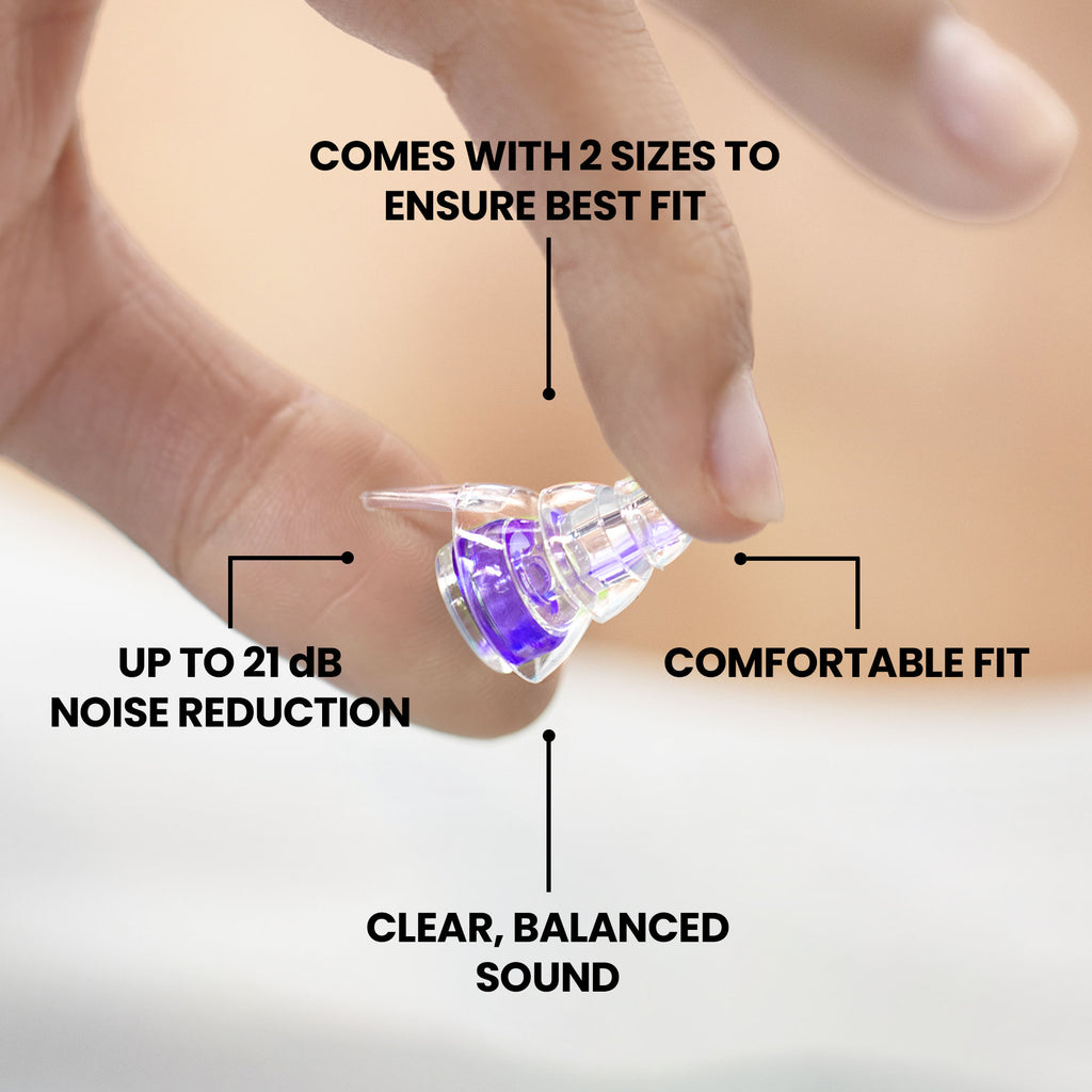 High Fidelity Earplugs: Hyperviolet Eargasm High Fidelity Earplugs: Hyperviolet Eargasm