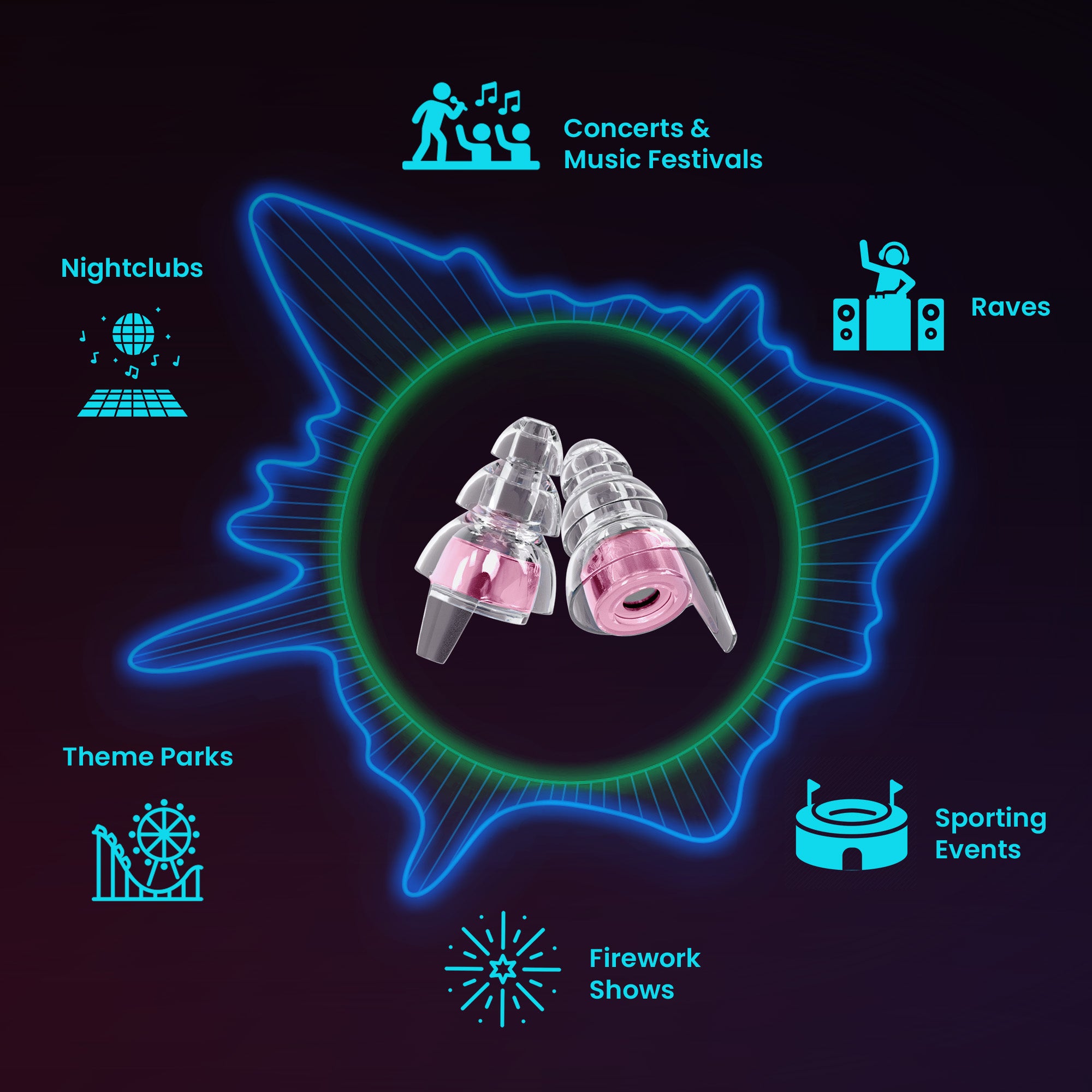 High Fidelity Earplugs