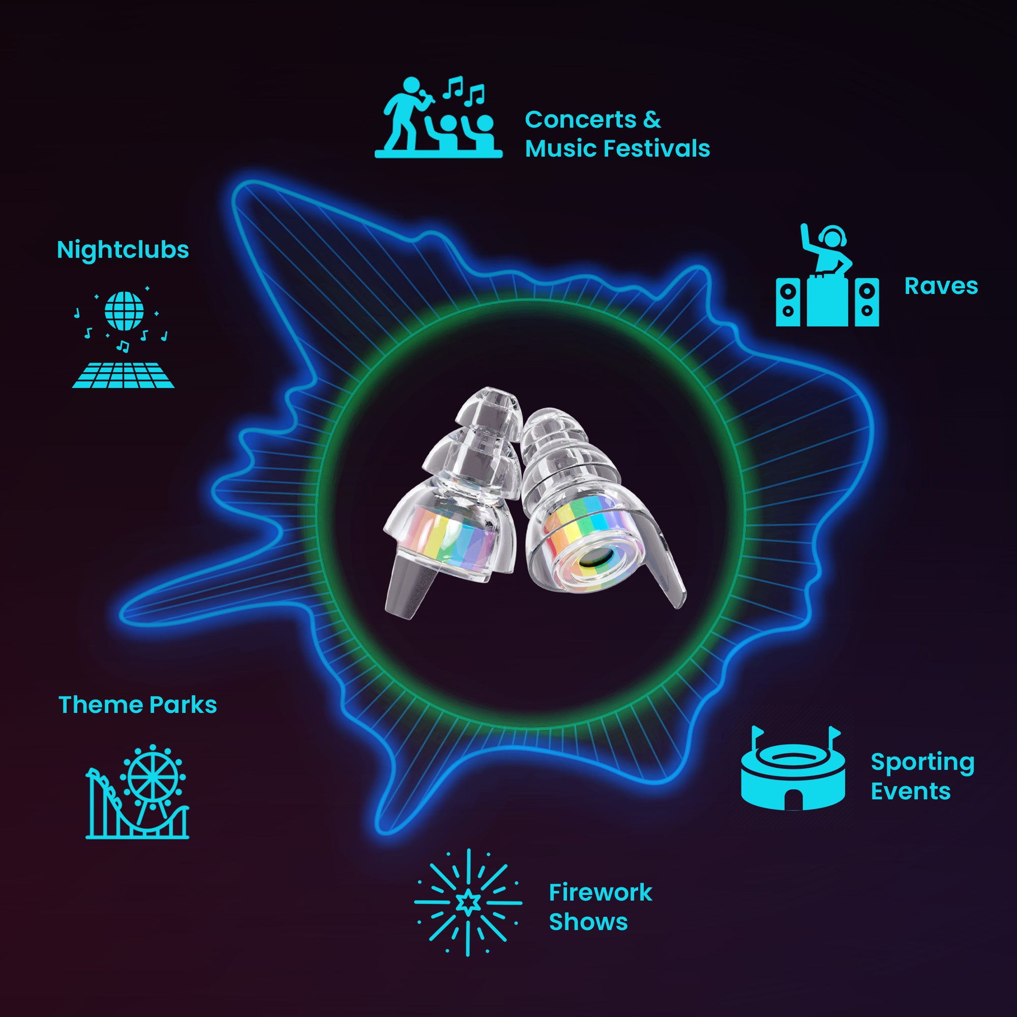 High Fidelity Earplugs