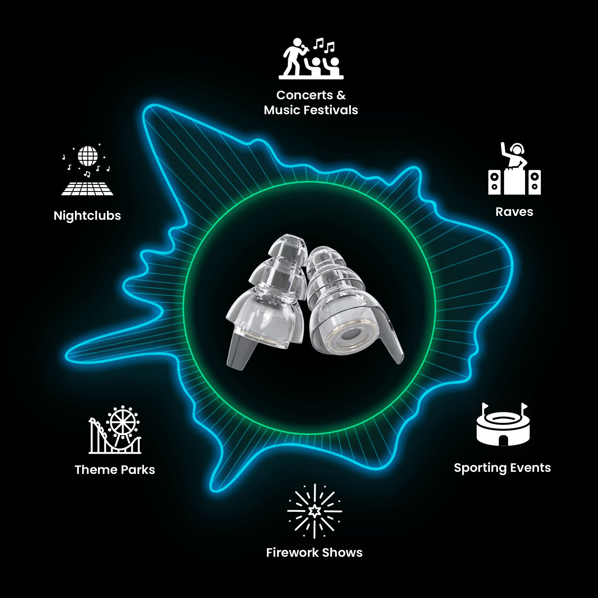 High Fidelity Earplugs