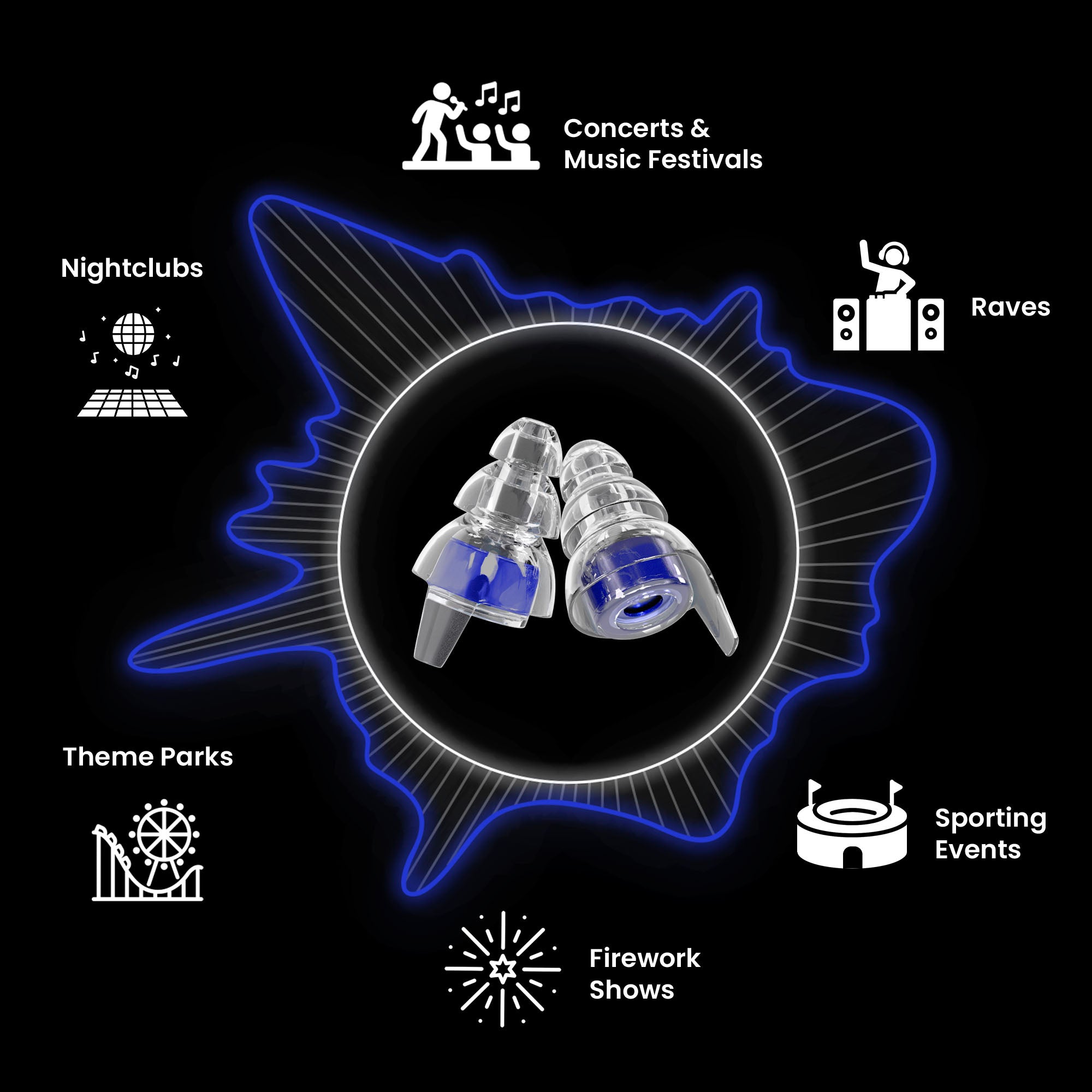 High Fidelity Earplugs