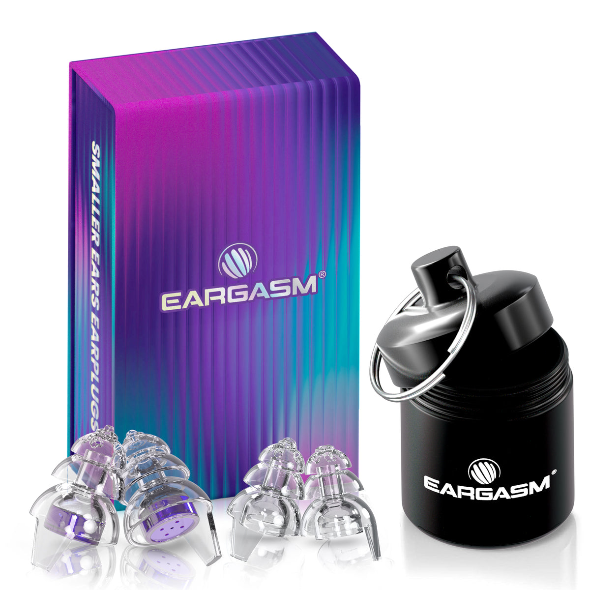 Smaller Ears Earplugs: Hyperviolet– Eargasm