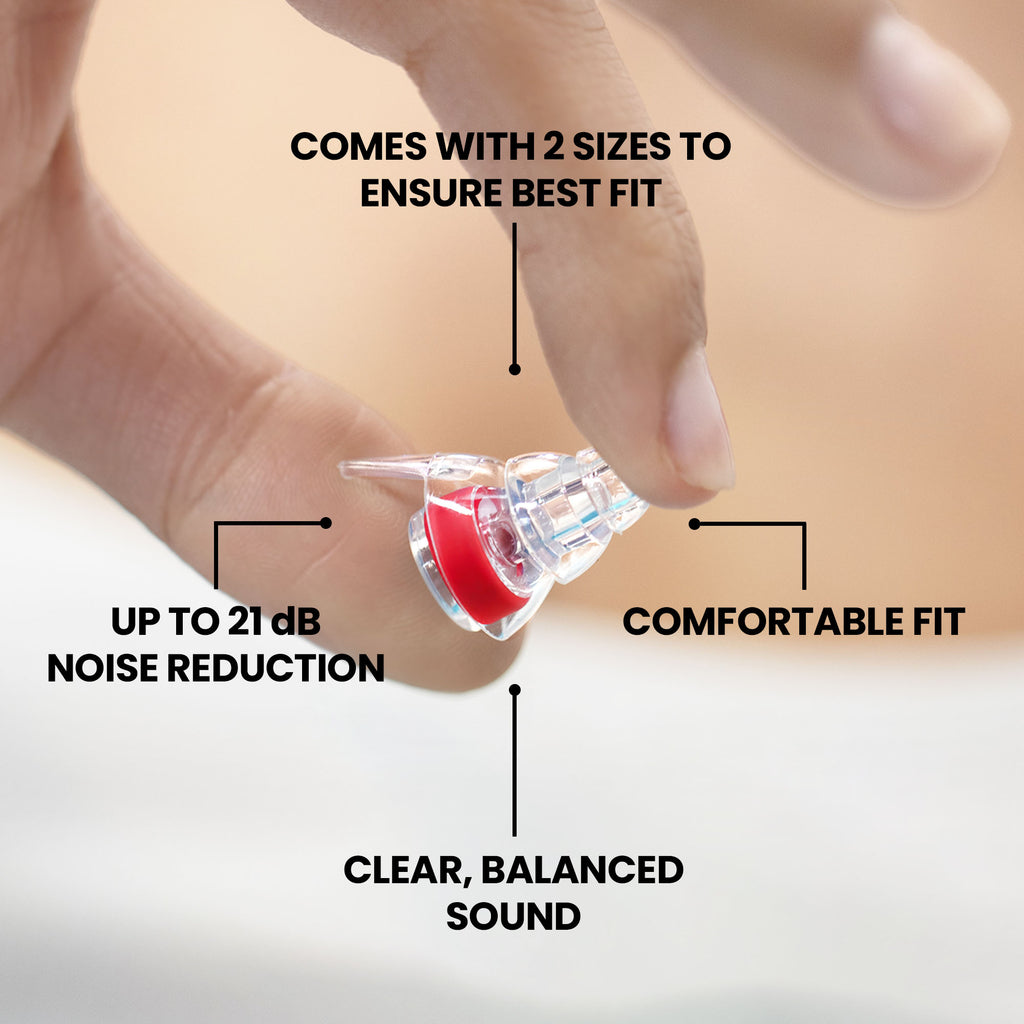 High Fidelity Earplugs Cherry Bomb features