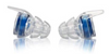 High Fidelity Blue Edition Earplugs in the Small Size